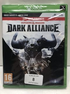 DUNGEONS & DRAGONS DARK ALLIANCE GAME FOR XBOX ONE - DAY ONE EDITION (SEALED) (ID MAY BE REQUIRED)