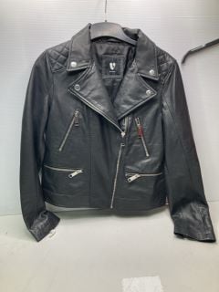 WOMENS LEATHER JACKET SIZE 16