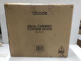 ABODE 60CM CHIMNEY COOKER HOOD MODEL: ASCH6031B