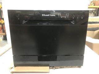 RUSSELL HOBBS TABLE TOP DISHWASHER MODEL: RHTTDW6B