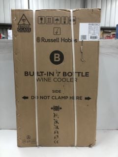 RUSSELL HOBBS BUILT IN 7 BOTTLE WINE COOLER MODEL: RHBI7WC1