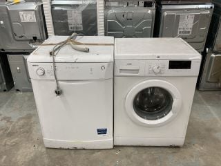 LOGIK WASHING MACHINE & BEKO DISHWASHER (VAT PAYABLE ONLY ON BUYERS PREMIUM)