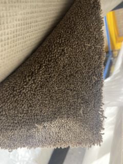 BROWN TEXTURED MEDIUM FIRE CARPET (4M)