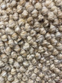 BEIGE OPEN LOOP BERBER MEDIUM FIBRE CARPET (4M)