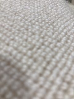 POLAR WHITE CLOSED LOOP BERBER SUPER SOFT FIBRE CARPET MINI