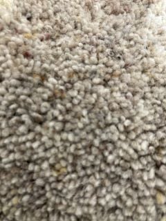 BEIGE TYEXTURED SOFT FIBRE CARPET MINI