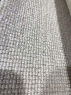 POLAR WHITE CLOSED LOOP BERBER SUPER SOFT FIBRE CARPET (3M)