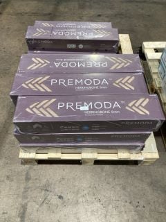 PALLET OF PREMODA HERRINGBONE 8MM FLOORING