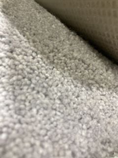 GREY TEXTURED SOFT FIBRE CARPET (4M)