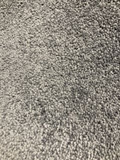 GREY TEXTURED SOFT FIBRE CARPET (4M)