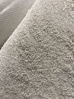 GREY TEXTURED SOFT FIBRE CARPET (5M)