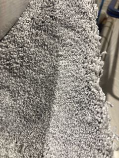 GREY TEXTURED SOFT FIBRE CARPET (4M)