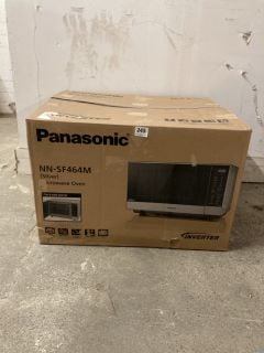 PANASONIC MICROWAVE OVEN SILVER MODEL: NN-SF464M