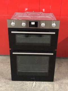 HISENSE ELECTRIC BUIT-IN DOUBLE OVEN IN STAINLESS STEEL MODEL NO: BID95211XUK