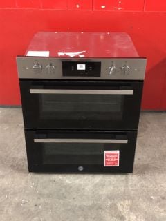 HOOVER ELECTRIC BUILT UNDER DOUBLE OVEN STAINLESS STEEL MODEL NO: HO7DC3B308IN