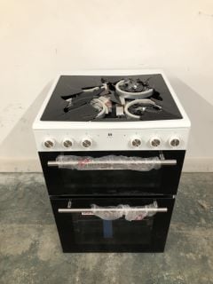 LOGIK 60CM ELECTRIC CERAMIC COOKER IN WHITE MODEL NO: LFTC60W24