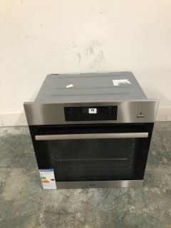 AEG 6000 BUILT IN STEAMBAKE AQUA CLEAN OVEN MODEL NO: BES356010M