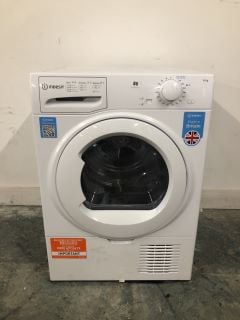 INDESIT FREESTANDING CONDENSER TUMBLE DRYER MODEL NO: I2 D81W UK