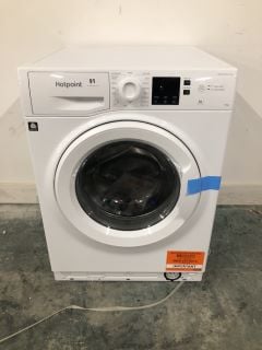 HOTPOINT ANTI-STAIN WASHING MACHINE IN WHITE MODEL NO: NSWM 1146 GK UK