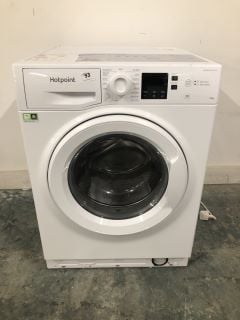 HOTPOINT ANTI-STAIN WASHING MACHINE IN WHITE MODEL NO: NSWM 1146 GK UK