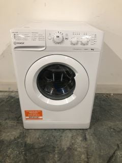 INDESIT FREESTANDING WASHING MACHINE IN WHITE MODEL NO: MTWC 91495 W UK N