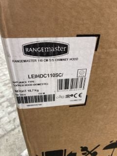 RANGEMASTER COOKER HOOD MODEL LEIHDC110SC RRP £419