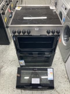 INDESIT ELECTRIC COOKER MODEL ID67V9HCCX RRP £499 (LOOSE DOOR)