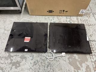 2 X CDA CERAMIC HOBS (SMASHED GLASS)