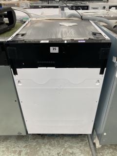 RANGEMASTER SLIMLINE INTEGRATED DISHWASHER MODEL RDWP4510 RRP £319