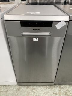 HISENSE SLIMLINE DISHWASHER MODEL HS523E15XUK RRP £259