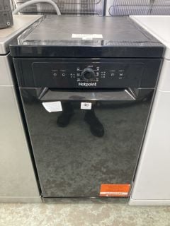 HOTPOINT SLIMLINE DISHWASHER MODEL HF9E1B19BUK RRP £319