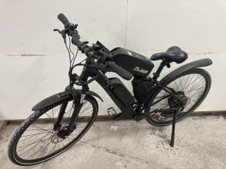 BLACK CARRERA ELECTRIC PUSH BIKE WITH EXTRA BATTERY (MPSS3341745)