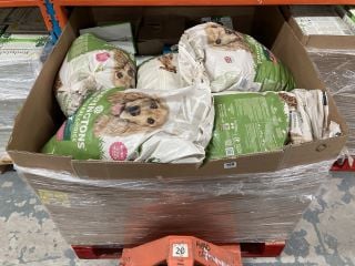 PALLET OF PET FOOD INC HARRINGTONS SALMON FLAVOUR DOG FOOD BB 03/11/25