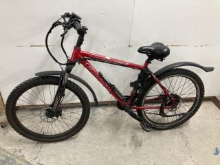 RED CARRERA VULCAN ELECTRIC PUSH BIKE (NO BATTERY) (MPSS030117524)