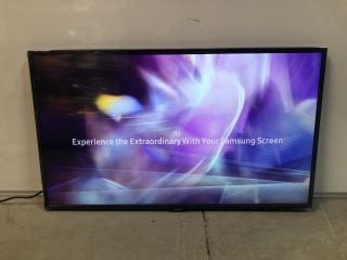 SAMSUNG QLED 32" SMART TV WITH ACCESSORIES MODEL: QE32Q59AEU (POWERS ON)