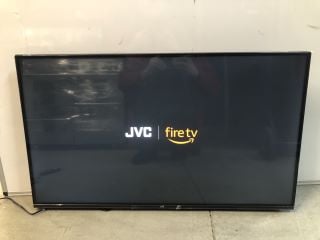 JVC 43" LED SMART FHD ROKU TV WITH ACCESSORIES MODEL: LT-43CR330 (POWERS ON)