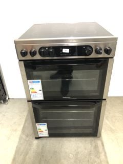 HOTPOINT ELECTRIC DOUBLE OVEN MODEL: HDM67V9DCX/UK RRP: £339