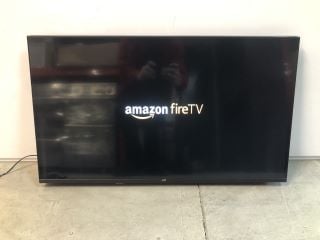 JVC 40" SMART FHD LED FIRE TV WITH ACCESSORIES MODEL: LT-40CF330 (POWERS ON)