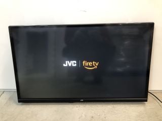 JVC 32" SMART HD LED FIRE TV WITH ACCESSOIRES MODEL: LT-32CF230 (POWERS ON)