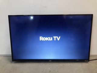 JVC 32" LED SMART HD ROKU TV WITH ACCESSORIES MODEL: LT-32CR230 (POWERS ON