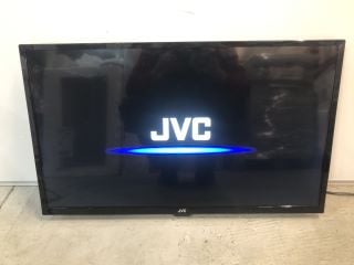 JVC 32" HD LED BACKLIT LCD TV MODEL: LT-32C490A (POWERS ON)