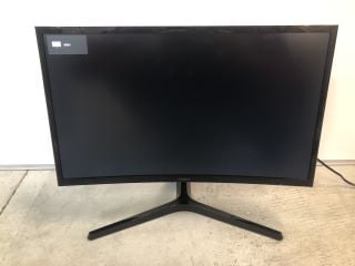 SAMSUNG 24" CURVED MONITOR WITH ACCESSORIES MODEL: S24C366EAU (POWERS ON)