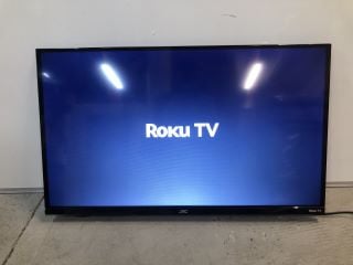 JVC 32" LED SMART ROKU TV MODEL: LT-32CR230A (POWERS ON)