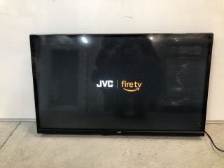 JVC 32" SMART HD LED FIRE TV WITH ACCESSOIRES MODEL: LT-32CF230 (POWERS ON)