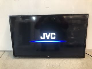 JVC 32" HD LED BACKLIT LCD TV MODEL: LT-32C490A (POWERS ON)