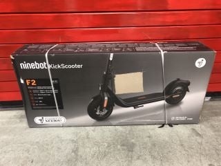 NINEBOT KICK ELECTRIC SCOOTER - F2 (COLLECTION ONLY) RRP: £399