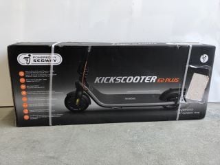 NINEBOT ELECTRIC KICK SCOOTER - E2 PLUS (COLLECTION ONLY) RRP: £269