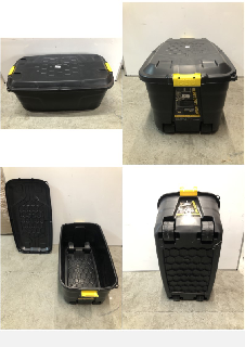 HEAVY DUTY BLACK STORAGE BOX