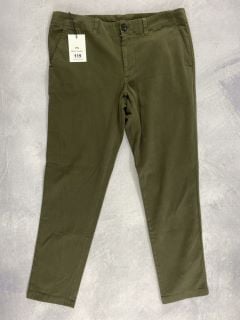 PAUL SMITH MENS TROUSERS IN GREEN SIZE 34