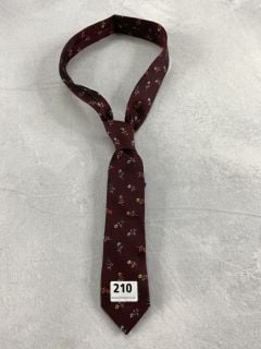 PAUL SMITH MEN'S TIE NARROW FLOWERS. MADE FROM: 100 SILK WOVEN. RRP: £100